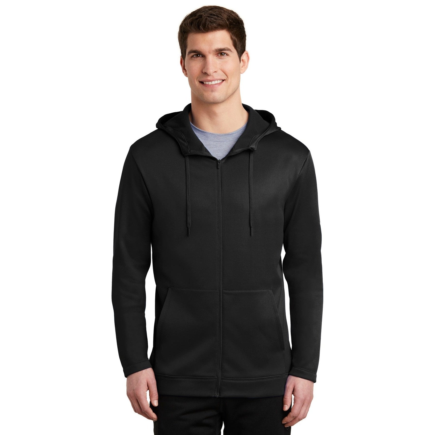 Nike-Nike Therma-FIT Full-Zip Fleece Hoodie. NKAH6259-MedTech-2